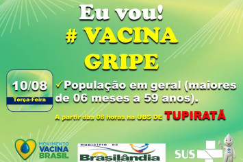 VACINA GRIPE- POPULAÇÃO EM GERAL(MAIORES DE 06 MESES A 59 ANOS).