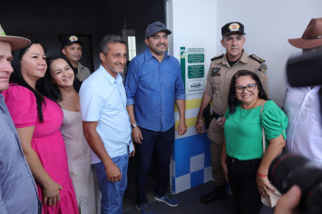 Governador Wanderlei Barbosa inaugura destacamento da Polícia Militar em Brasilândia e entrega obras no município