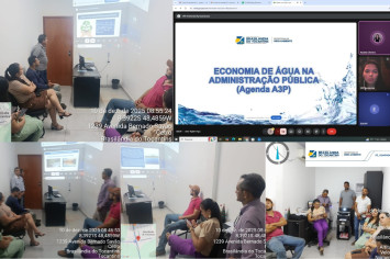 PREFEITURA DE BRASILÂNDIA REALIZA PALESTRA DA A3P SOBRE ECONOMIA DA ÁGUA NA ADMINISTRAÇÃO PÚBLICA.