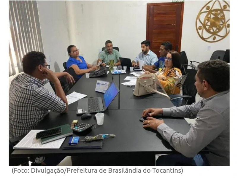 Prefeito Ricardo Dias promove reunião para discutir orçamento para a primeira infância em Brasilândia do Tocantins-TO.