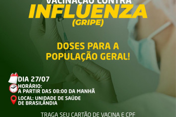 VACINAÇÃO CONTRA INFLUENZA (GRIPE).